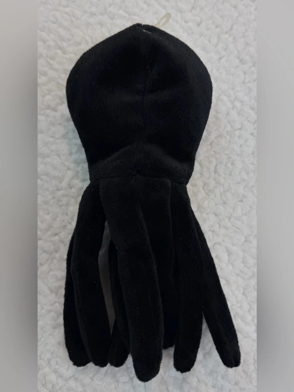 (VTG) 24K BEANIE BOPPERS • Octavia Black Octopus Plush Toy, OS